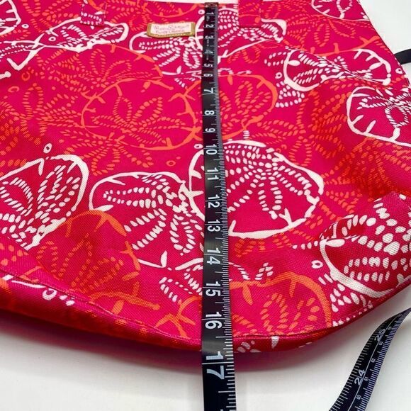 Lilly Pulitzer Sea Shell canvas tote for Estée Lauder - Picture 5 of 5